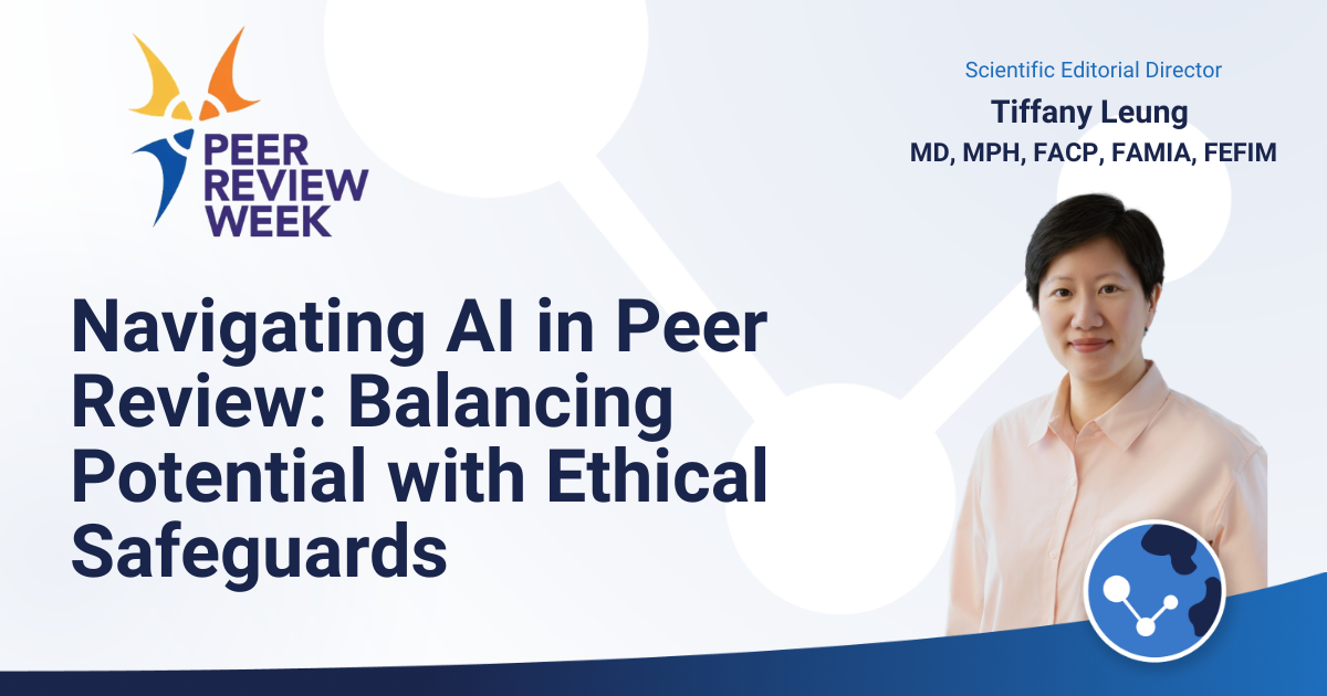 JMIR Publications Peer Review Week Blog Series
